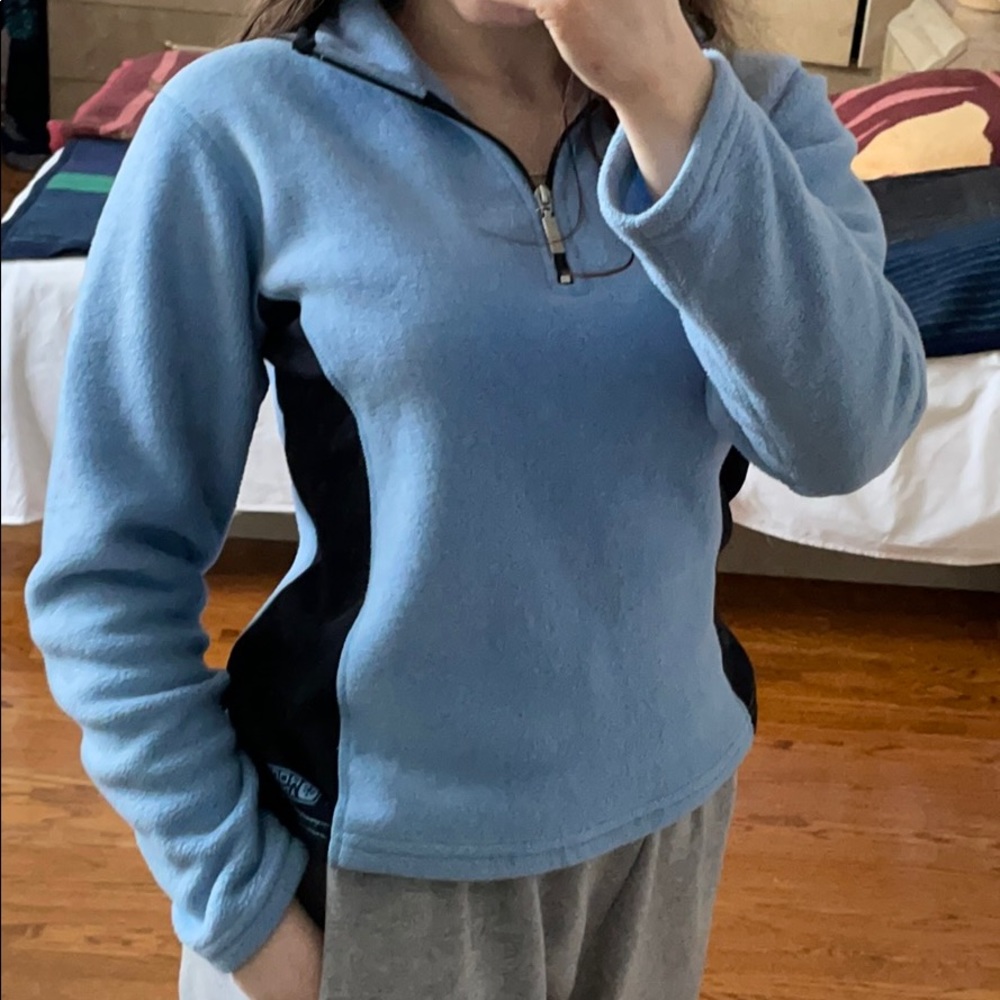 Vintage Roots Quarter Zip-up Sweater